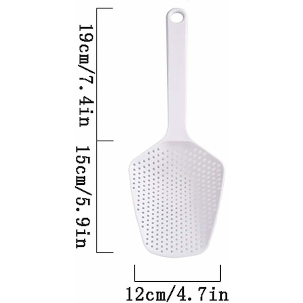 Multifunktionell köksslev mutter bevis pasta makaroner spoo spaghetti spaghetti blanchning grönsaker för matlagning mat spaghetti