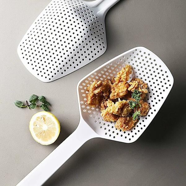 Multifunktionell köksslev mutter bevis pasta makaroner spoo spaghetti spaghetti blanchning grönsaker för matlagning mat spaghetti