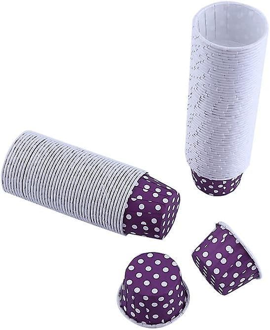 100-pack pappersbakformar, minikakor, muffins, cupcake-konturguider