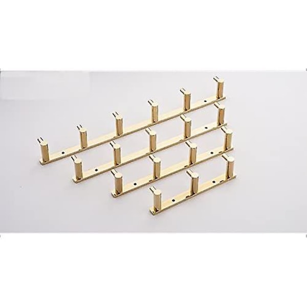 Håndkleholder i messing til veggmontering