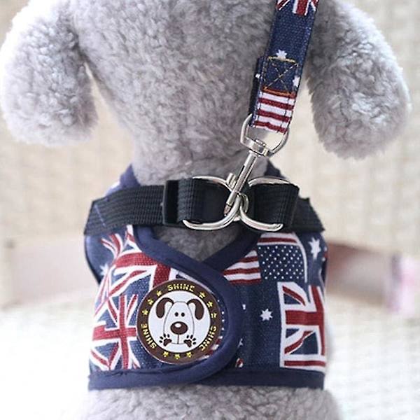 Hunde sele til små hunde, hundesnor, hvalpe cowboy hvalpe sele, gåtur med hund, chihuahua hund S