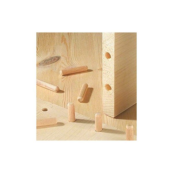 Dymlingar, 50 stycken, trädymlingar för björkträdymlingar för montering av möbler, lådor, snickeri, 8 x 30 mm