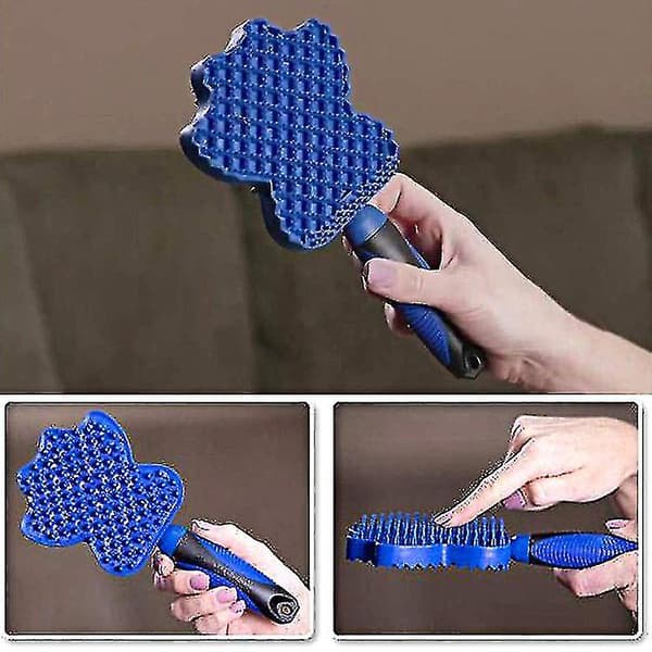 Pet Dog Pet Grooming Brush Multi-function Silicone Brush Pets Supplies(1pcs)