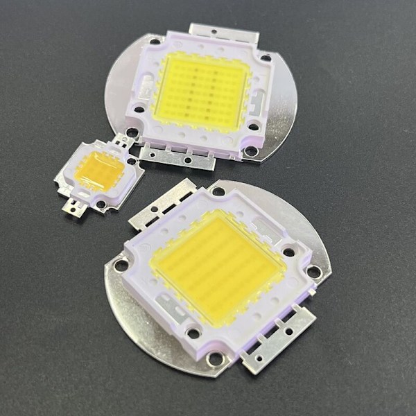 100W LED-chip, vit glödlampa med hög effekt