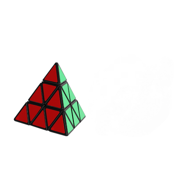 Rubiks kub med oregelbunden hastighet (tredje ordningens pyramid)