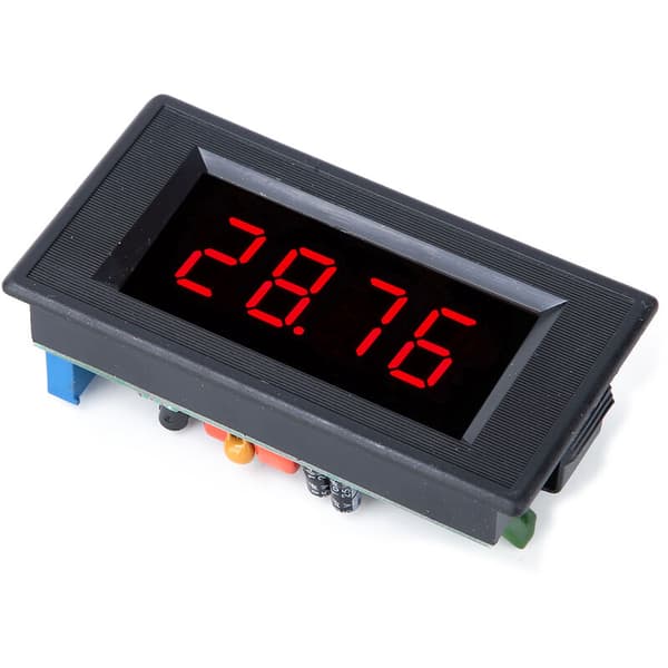5135A DC5V Hög precision DC voltmeter digital panelmätare med röd LED (DC50mV/DC100mV/DC200mV)