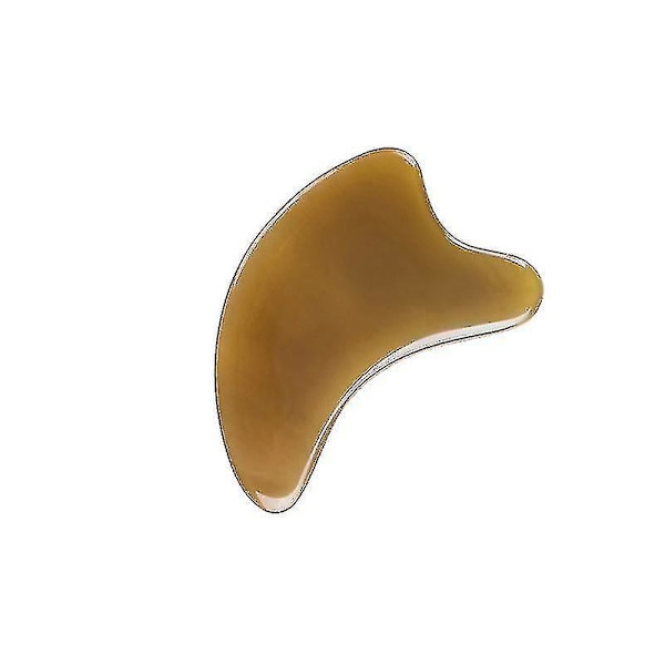 1 kpl 4mm sarvi Gua Sha -tyyny kasvojen ja kaulan hierontaan perinteinen Gua Sha -taulu kauneudenhoitotuote aikuisille