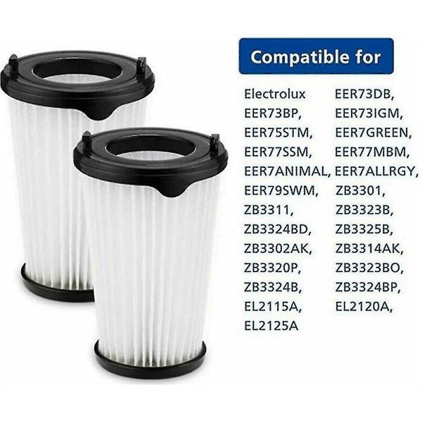 12 stk Hepa-filter kompatibel med Aeg Aef150 Cx7-2 kompatibel med Electrolux Eer73db-a fe