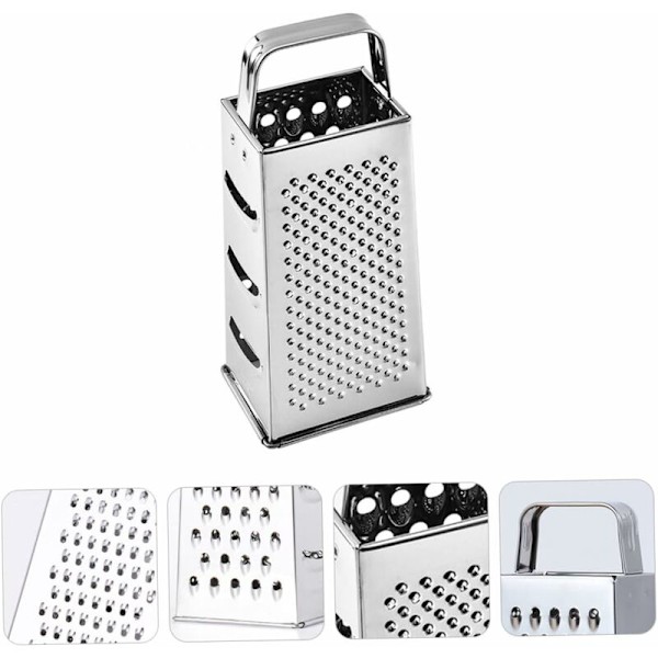 Fyrkantig rivjärn, multifunktionell skärare, handverktyg, ingefärsrivjärn, multifunktionell tryffelskärare, ostskivare, potatisrivjärn, potatisskärare