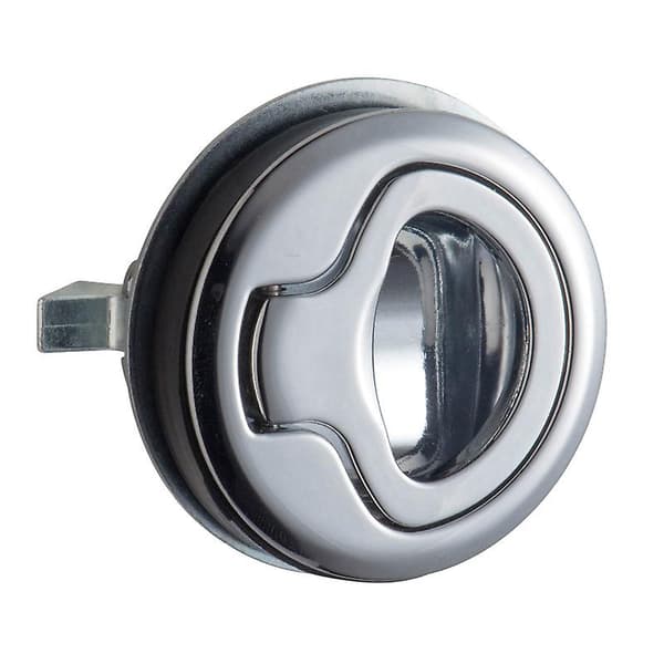 Rostfritt Stål Flush Pull Hatch Latch Slam Latch, Båtlucka Låsf Flush Pull Latch För Marine Båt Rv(1pc, Silver)
