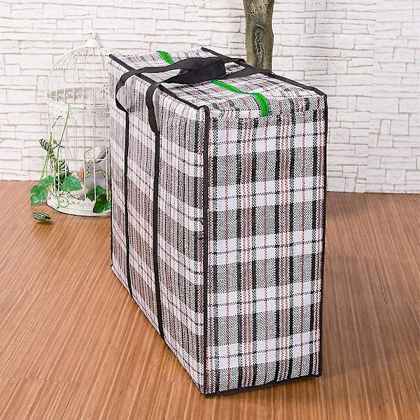 70*70*30cm Stor opbevaringspose med holdbar lynlås (sæt med 1)