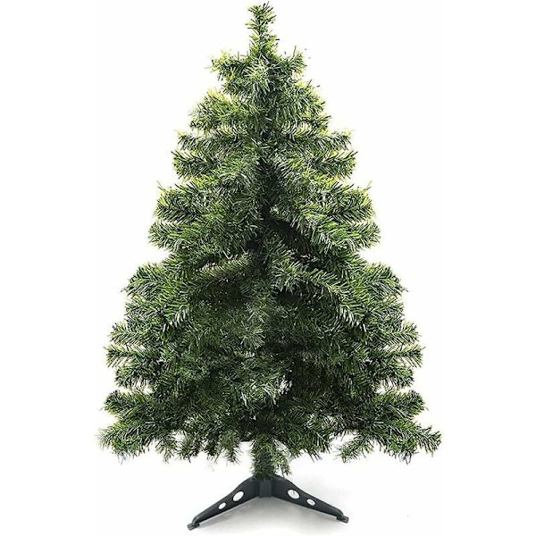 50 cm julgranar, miniträd och konstgjorda träddekorationer för bord, skrivbord, heminredning (julgran)
