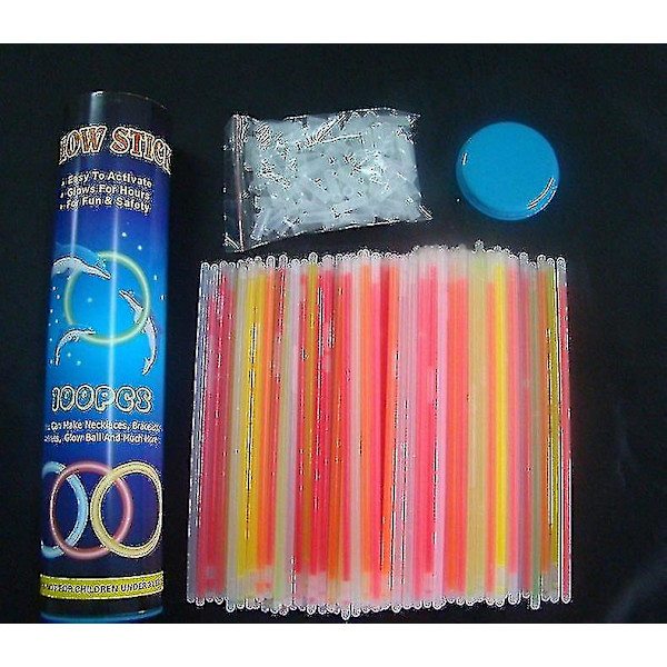100 Glow / Blet. 7 Mix. -! -! Ly Ed ! 8. Inkl. 100 Blet / Halskæde Forbindelser 1 G
