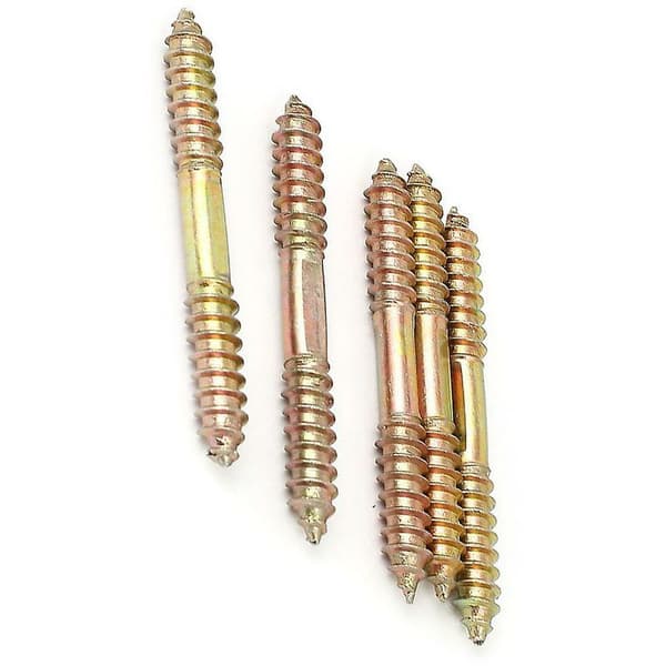 M8 x 70mm Dubbelsidig Trä till Trä Möbelplugg Fixering S
