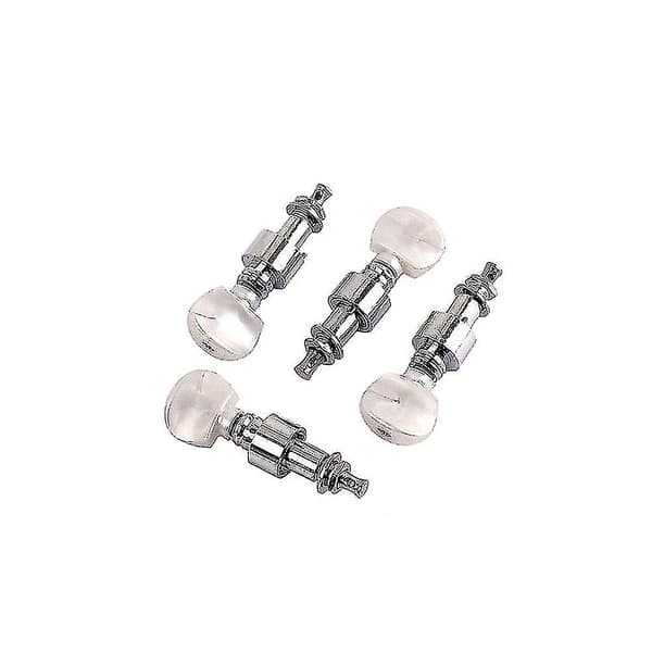 4 stk kromstrenger Banjo Gear Machine Head Thread Head Gear Tilbehør