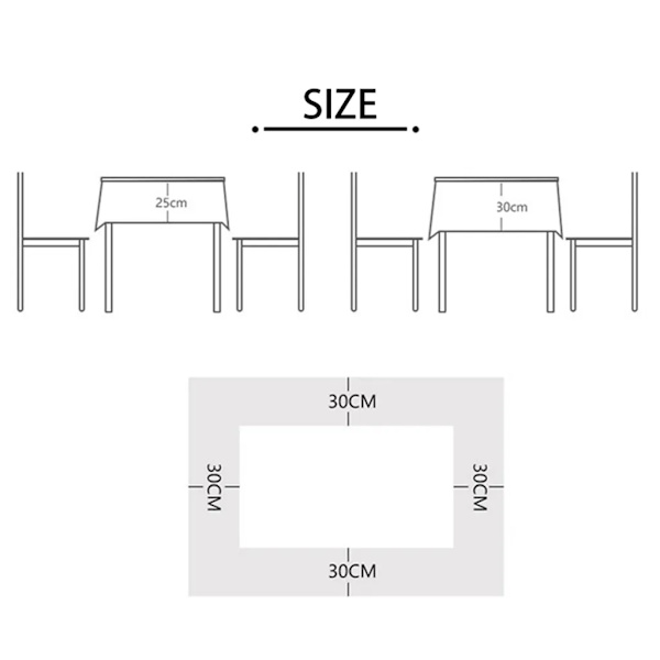 Vaxduk PVC vaxduk vaxduk trädgårdsvaxduk tvättbar 137*90cm