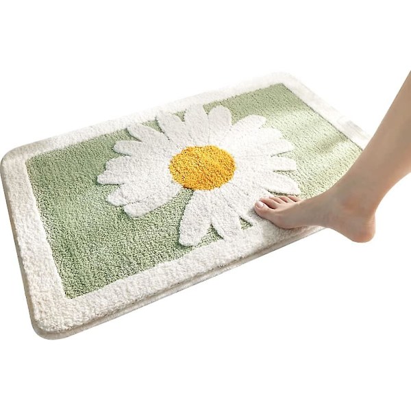 Daisy Badrumsmattor Halksäkra Badrumsdörrmatta Absorberande Daisy Mattor