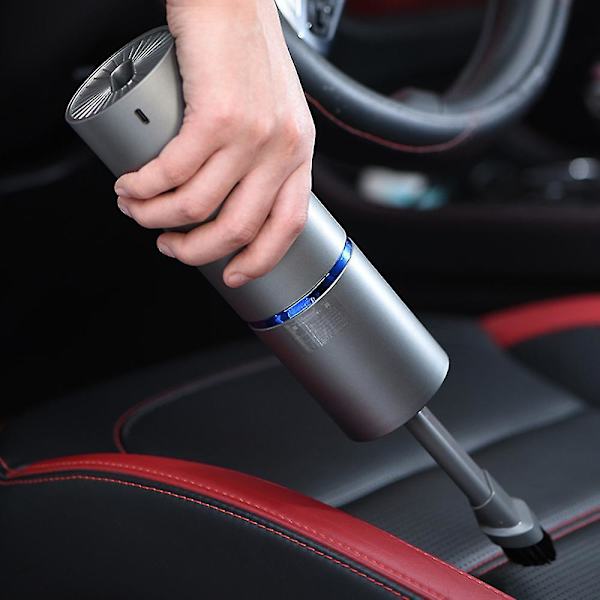 Mini dammsugare, luftdammsugare och handpump 3 i 1, liten sladdlös handhållen dammsugare, USB-laddningsbar, enkel