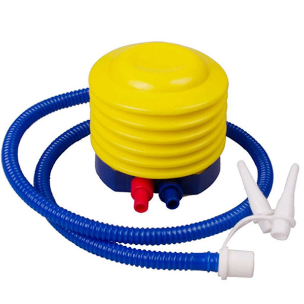 Fotpump, luftpump, uppblåsningsverktyg simringspump, fotuppblåsare - 4, 1 st.