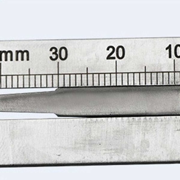 longziming Däckdjupsmätare Bärbar 0-30 mm Skärdjup Rostfritt stål Däckok Däcksäkerhetslinjal Däckmätare för bilmotorcykel