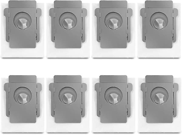 8-pack självrengörande dammsugarpåsar för iRobot Roomba i7/E5/