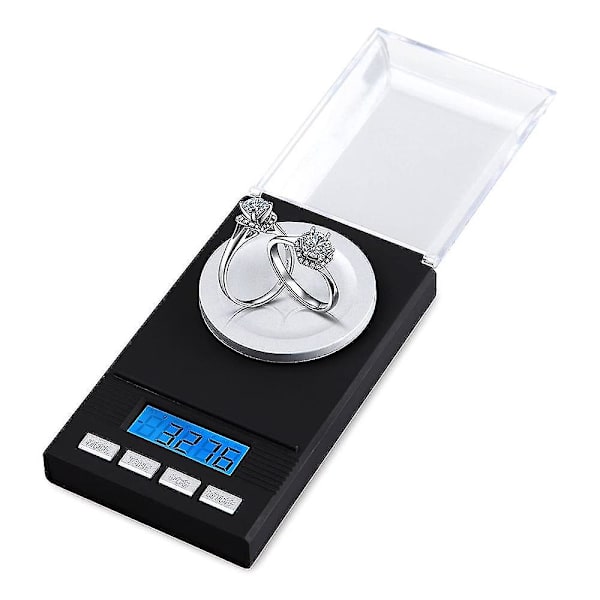 Digital Milligram Lommeskalaer 0.001G X 50G Elektroniske Vekter