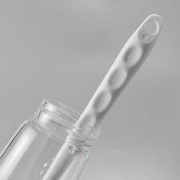 Rengøringsbørster til silikoneflasker Vandflaskerenser Værktøjer Tilbehør til rengøring af vandflasker til sutteflasker, vandflaske (2 stk, grå)