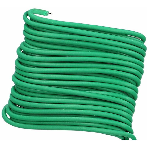 Bindningstråd bindningskabel planteringskabel blomstertråd trädgårdstråd gummi mjuk silikonbelagd 3mm x 5m