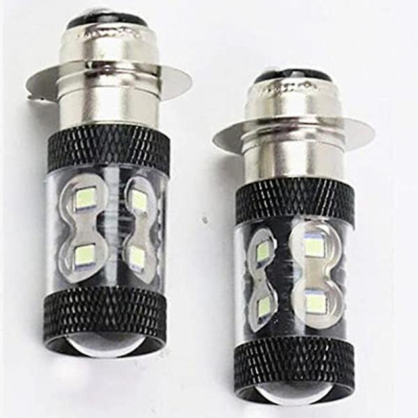 H6m LED-frontlykter for Yamaha Atv thsinde blått lys
