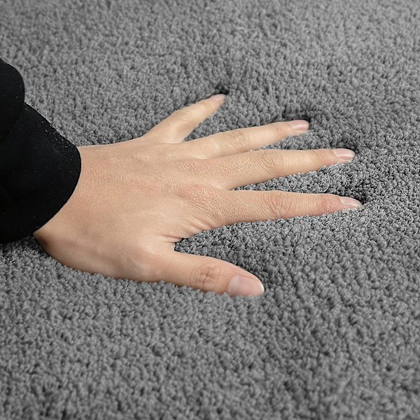 Gulv måtte lille frisk halvcirkel tæppe badeværelse skridsikker måtte absorberende fodpudeover Genting（45*75cm，skyer）