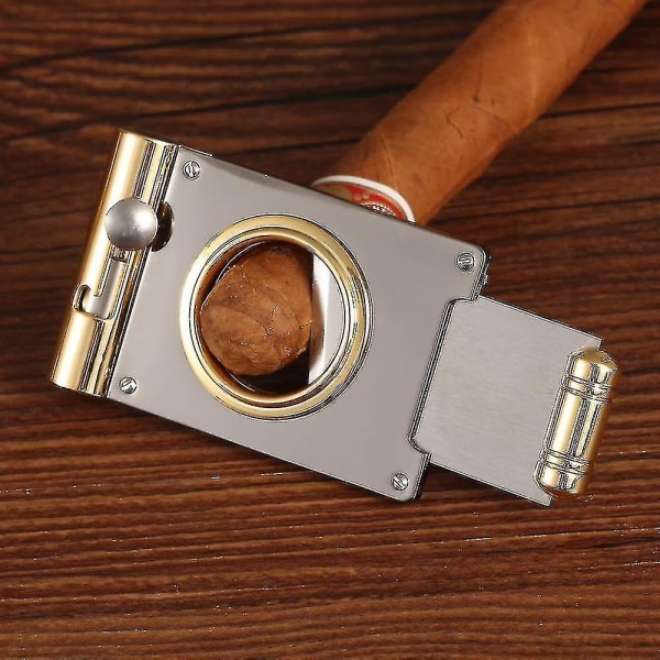 Cigarrskärarficka i metall Cigarrskärare, rostfritt stål (1 st)