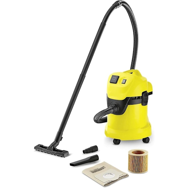 5 stk støvsugerposer for Karcher Wd3, Wd 3 Premium, Wd3200, Wd3500p, A2204, A2204, A2534, Se4001, Kar69591300
