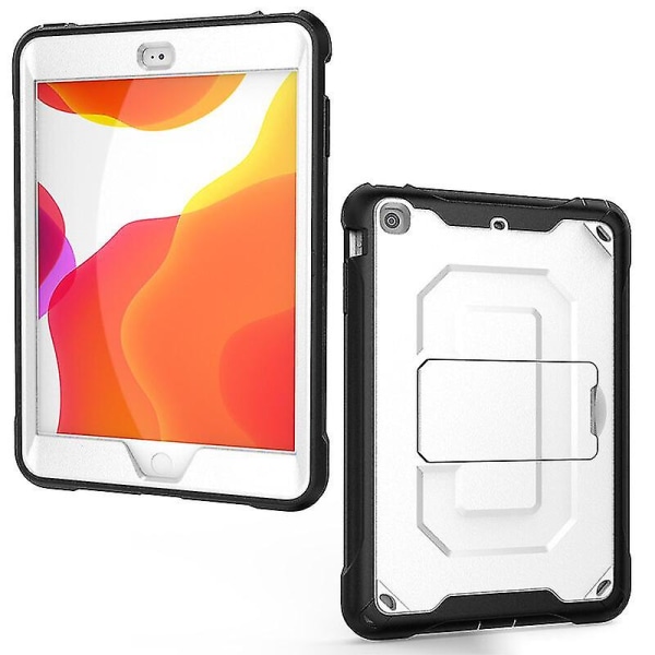 Skinnende Overflate Etui for iPad Mini 1/2/3 med Justerbart Stativ, Honeycomb Varmeavledningsdesign, Full Beskyttelsesdeksel