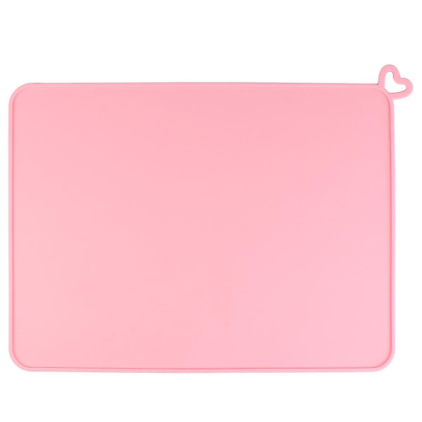 1 kpl pöytämatto liukumaton matto pöytä tarvikkeet lämmöneristetty ateria matto pestävä matto（40X30CM，Pink）