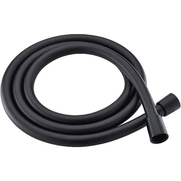 1m/1,5m/2m slät PVC-duschsslang, Heilwiy svart, Heilwiy högtryck