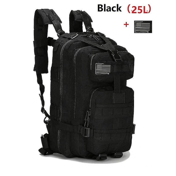 Gojoy 2023 New Army Military Tactical Backpack Large Molle System Vandring Ryggsekker Vesker Business Menn Ryggsekk 25l/45l