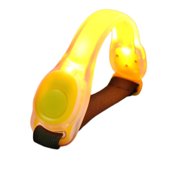 LED-armband med hög ljusstyrka för utomhuslöpning och nattvarning Gul