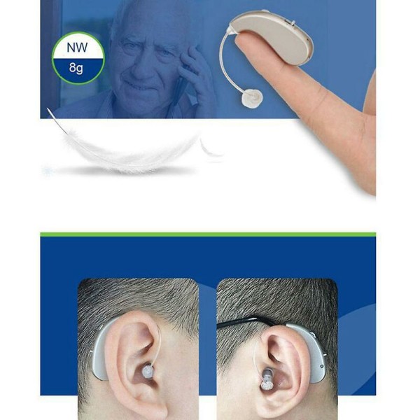 1 st uppladdningsbar digital hörapparat USB power Ljudförstärkare för äldre patienter med hörselnedsättning
