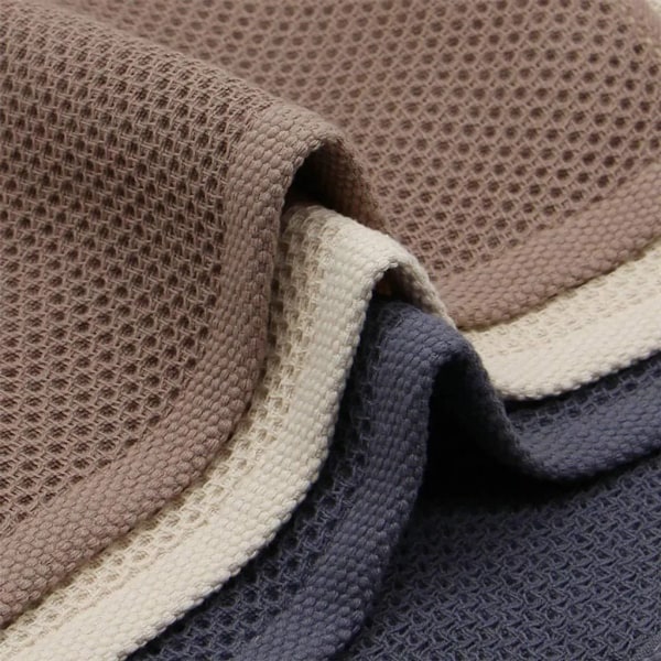 1 st diskhandduk 33 x 73 cm bomullsdiskhanddukar absorberande kökshanddukar kökshanddukar disktrasor diskhandduk disktrasa rengöringsduk, beige