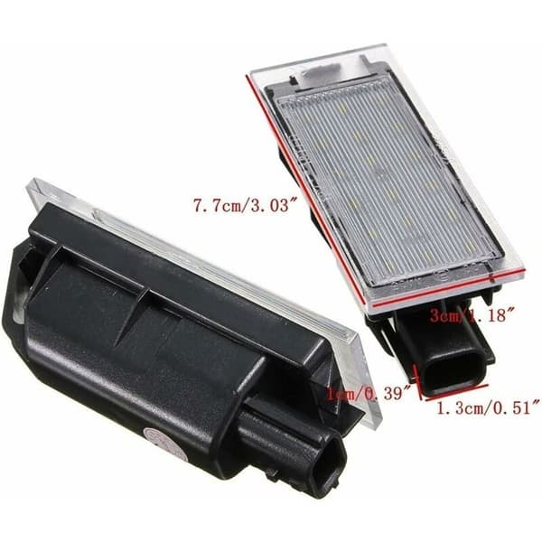 Passar till Renault LED-skyltbelysning RENAULT LED-skyltbelysning