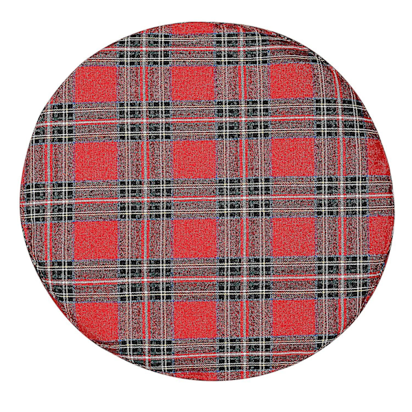 Dame PU Læder Vintage Baret (Rød)