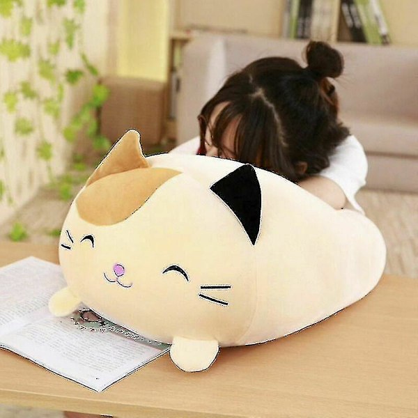 Kat Blød Squishy Chubby Tegneseriepude（30CM）