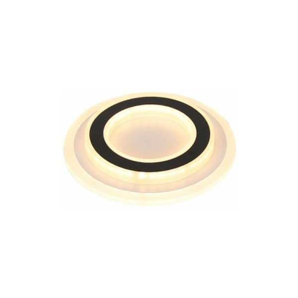 Modern rund taklampa 20W enkel LED-taklampa för sovrum vardagsrum - Vit? DRIVE