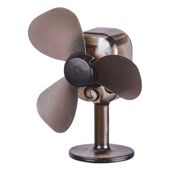 Vinddrevet lysende lille ventilator styling til motocross ornamenter dele sort