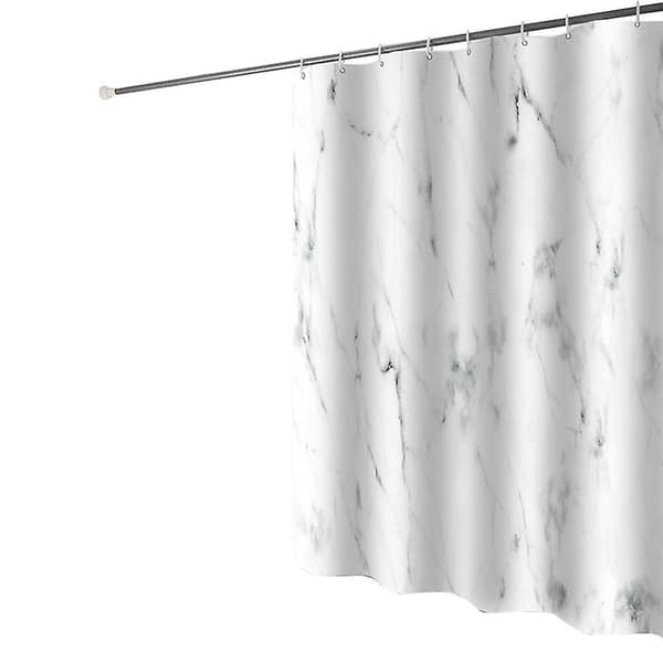 180*200CM Marmor Muggsoppsikret Tykk Vanntette Dusjforheng
