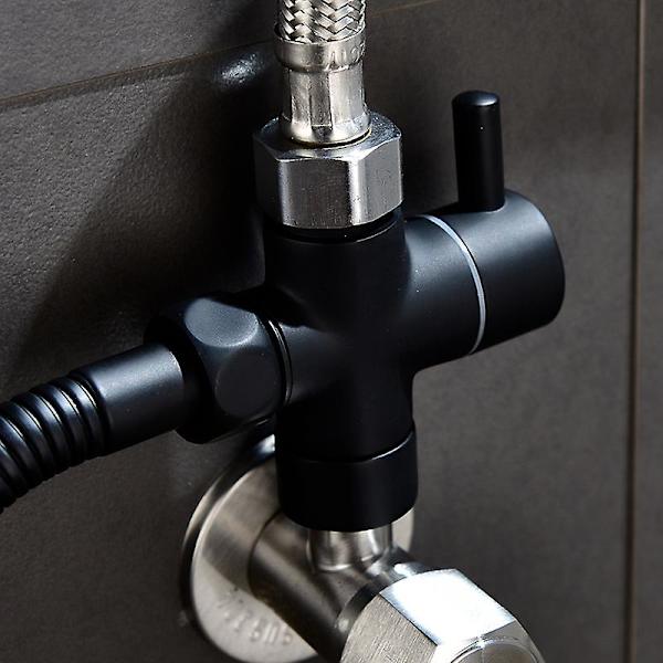 Toilet Håndbruser i Rustfrit Stål Toilet Håndbruser Kit, Sort Spray Hånd