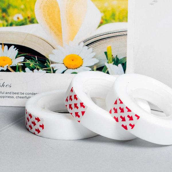 8 rullar 10 m 1,8 cm kontorstejp för dispenser presentförpackning försegling hem
