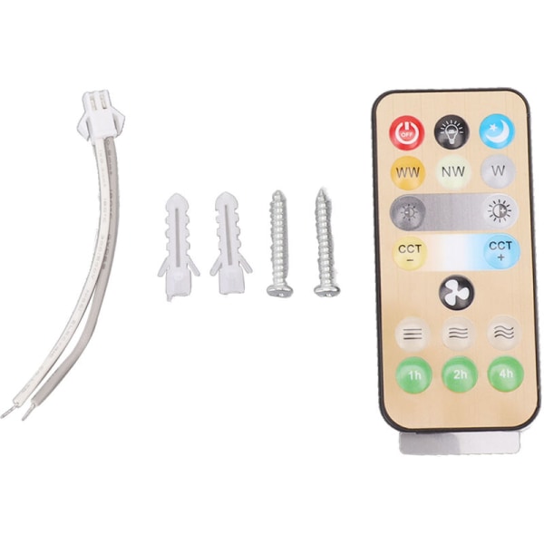 9,8\" Takfläkt Ljus Liten E27 36W Tyst Justerbar LED Takfläkt för Barnrum Sovrum 86-265V Blå