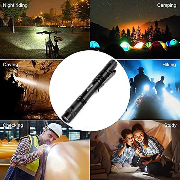 Den bærbare mini bedste super lyse camping tilbehør og gear Led lommelygte（A）