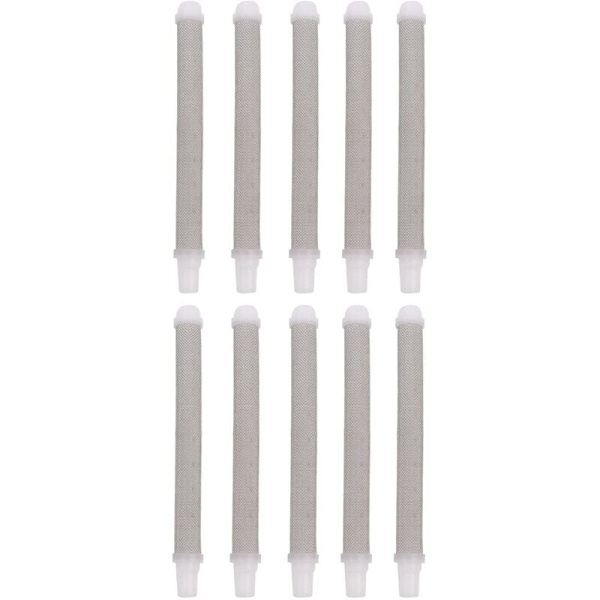 10 st Airless Spray Gun Filter Element 60 Mesh Airless Paint Pulverizer Munstycke Tillbehör för Wagner Airless Paint Spray Gun